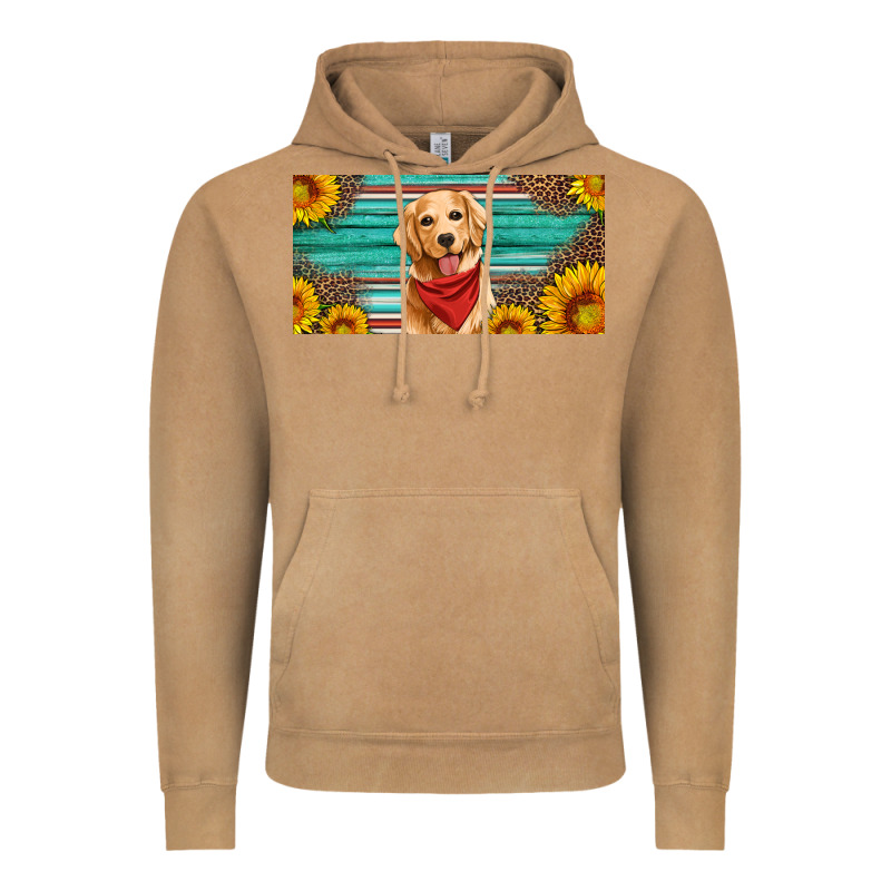 Golden Retriever License Plate Vintage Hoodie by Artiststas | Teevron