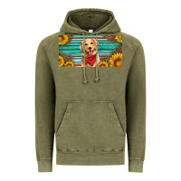 Vintage Olive golden retriever license plate Vintage Hoodie - Artiststas