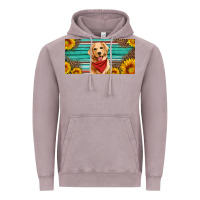 Vintage Zinc golden retriever license plate Vintage Hoodie - Artiststas