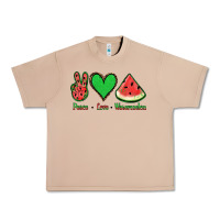 Peace Love Watermelon Urban Heavy Tee | Teevron