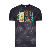 Cloud Black sweet summer time Vintage Tee - CowhideDigitalArt