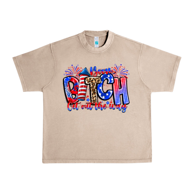 Boom Bitch Get Out The Way Urban Heavy Tee by CowhideDigitalArt | Teevron