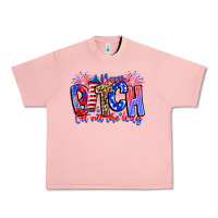 Salmon boom bitch get out the way Urban Heavy Tee - CowhideDigitalArt