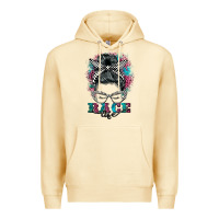 Pina Colada race life  messy bun Premium Hoodie - BarkalooDesign