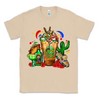 Mushroom Mexican Cold Drink With Cactus Sombrero And Tequil Classic Tee - FaDigitalArtStudio