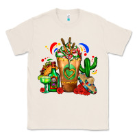 Natural Mexican Cold Drink With Cactus Sombrero And Tequil Classic Tee - FaDigitalArtStudio
