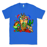 True Royal Mexican Cold Drink With Cactus Sombrero And Tequil Classic Tee - FaDigitalArtStudio