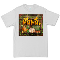 Dove Grey mama pumpkin tumbler Premium Tee - BundleAndBundleShop