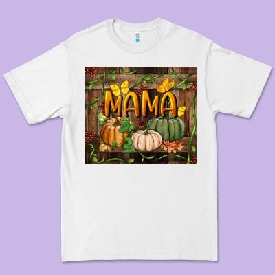 Mama Pumpkin Tumbler Premium Tee Designed By Bundleandbundleshop