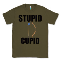 Army Green Stupid Cupid Classic Tee - Bettercallsaul