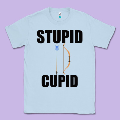 Stupid Cupid Classic Tee Designed By Bettercallsaul