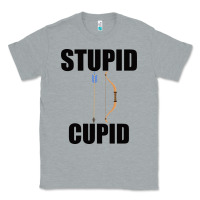 Heather Grey Stupid Cupid Classic Tee - Bettercallsaul