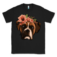 Black floral boxer Classic Tee - Jasminsmagicworld