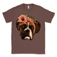 Chestnut floral boxer Classic Tee - Jasminsmagicworld