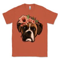 Copper floral boxer Classic Tee - Jasminsmagicworld