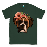 Sports Green floral boxer Classic Tee - Jasminsmagicworld