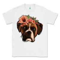 White floral boxer Classic Tee - Jasminsmagicworld