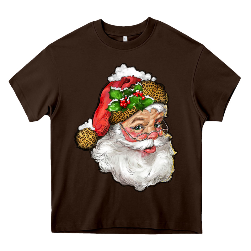Santa With Snow Heavy Core Tee by RanaPortraitStore | Teevron