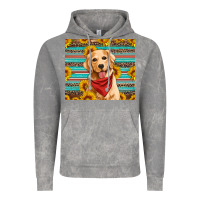 Cloud Rock golden retriever with sunflowers Vintage Hoodie - Artiststas
