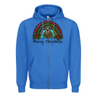 True Royal reindeer rainbow christmas Zipper Hoodie - RanaPortraitStore