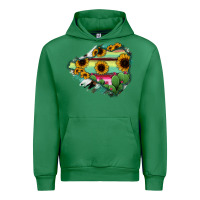 Emerald Colima State Of Mexico Map Urban Hoodie - RanaPortraitStore