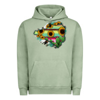 Pigment Oil Green Colima State Of Mexico Map Urban Hoodie - RanaPortraitStore