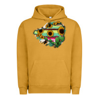 Pigment Peanut Butter Colima State Of Mexico Map Urban Hoodie - RanaPortraitStore