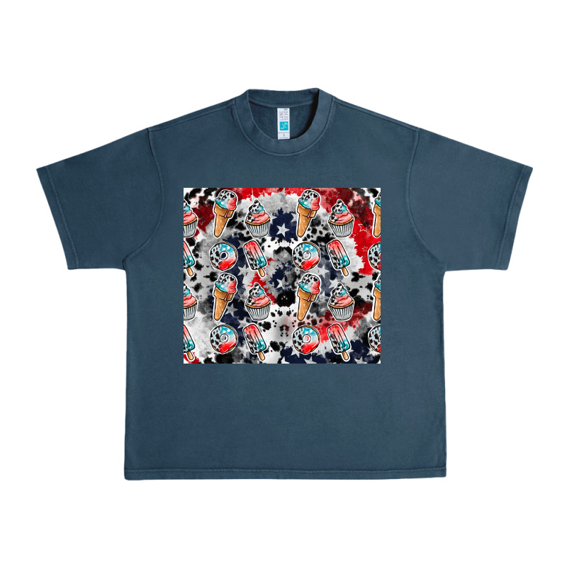 American Ice Cream Urban Heavy Tee by CowhideDigitalArt | Teevron