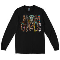 Black mom of girls Long Sleeve Tee - RacoonDesign