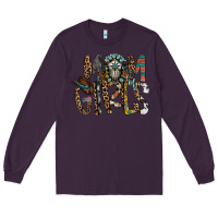 Plum mom of girls Long Sleeve Tee - RacoonDesign