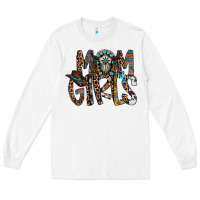 White mom of girls Long Sleeve Tee - RacoonDesign