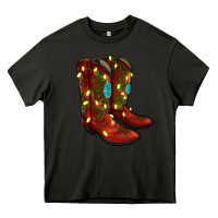 Asphalt cowboy boots christmas Heavy Core Tee - RanaPortraitStore
