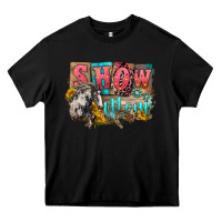 Black Show mom horse Mother's Day Heavy Core Tee - FaDigitalArtStudio