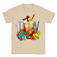 Mushroom Softball Frappe Coffee Classic Tee - FaDigitalArtStudio
