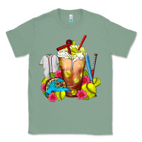 Sage Softball Frappe Coffee Classic Tee - FaDigitalArtStudio