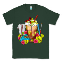 Sports Green Softball Frappe Coffee Classic Tee - FaDigitalArtStudio