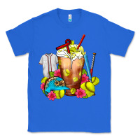 True Royal Softball Frappe Coffee Classic Tee - FaDigitalArtStudio