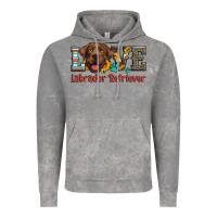 Cloud Rock love labrador retriever Vintage Hoodie - Artiststas