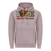 Love Labrador Retriever Vintage Hoodie | Teevron