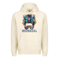 Tofu dog mama messy bun Premium Hoodie - BarkalooDesign