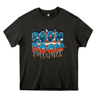 Asphalt Boom boom Mama Heavy Core Tee - FaDigitalArtStudio