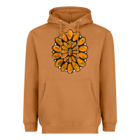 Meerkat orange gemstone Heavyweight Hoodie - RanaPortraitStore