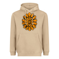 Mushroom orange gemstone Heavyweight Hoodie - RanaPortraitStore