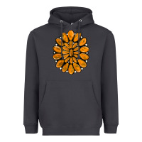 Smoke orange gemstone Heavyweight Hoodie - RanaPortraitStore