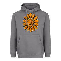 Storm orange gemstone Heavyweight Hoodie - RanaPortraitStore
