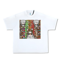 White easter Urban Heavy Tee - CowhideDigitalArt