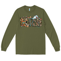 Army Green nurse western Long Sleeve Tee - RacoonDesign