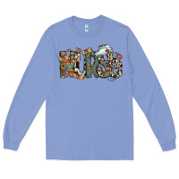 Colony Blue nurse western Long Sleeve Tee - RacoonDesign