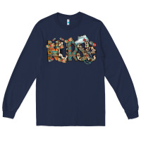 Navy nurse western Long Sleeve Tee - RacoonDesign