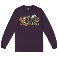 Plum nurse western Long Sleeve Tee - RacoonDesign